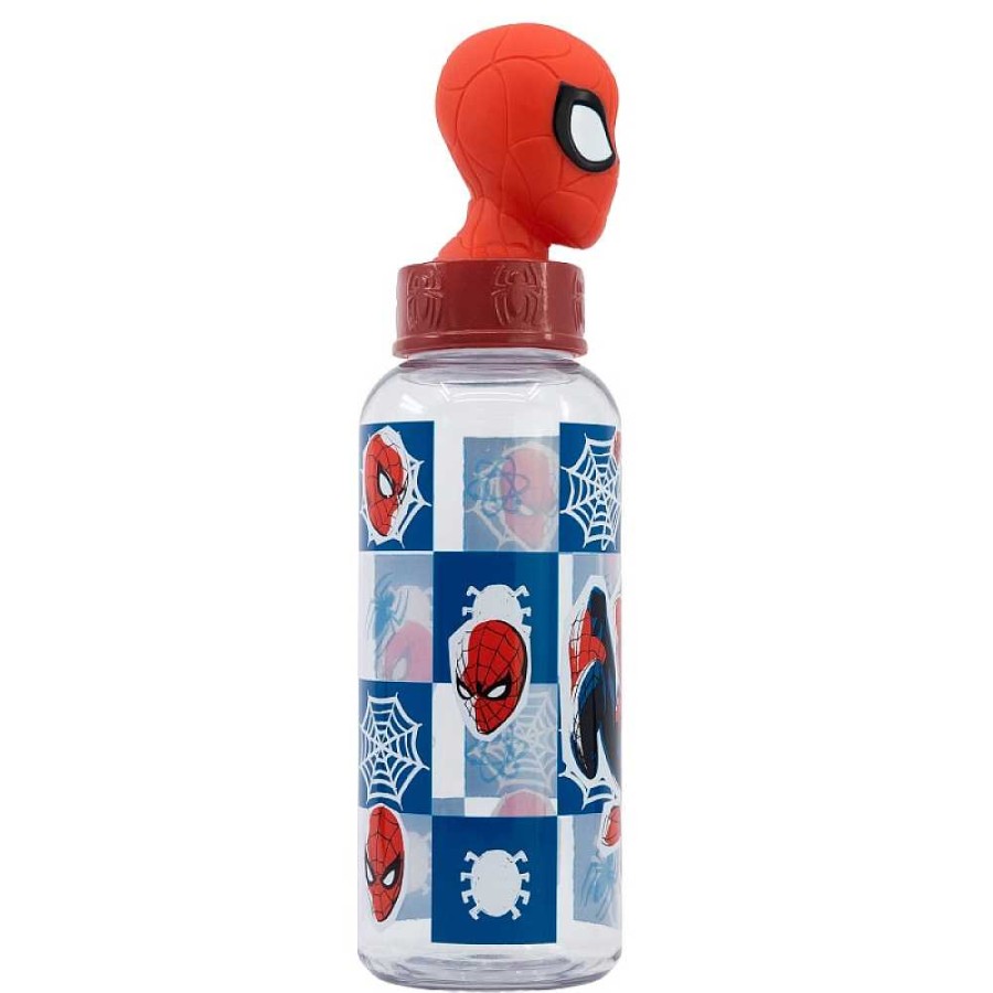 Mochilas Y Complementos Spiderman | Spiderman Botella Figura 3D 560 Ml