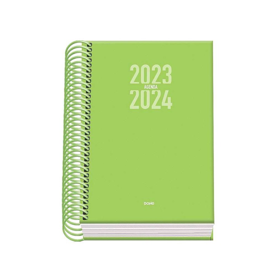 Papeler A Dohe Agendas | Agenda Escolar 2023-24 D A P Gina Verde 110X150 A6