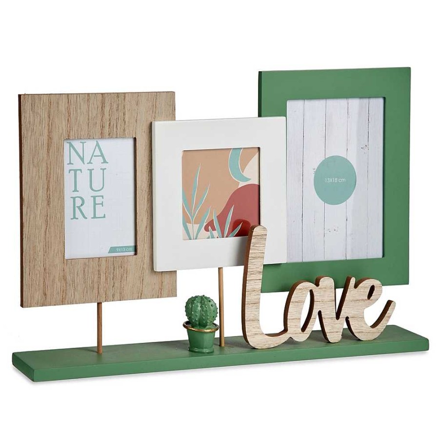 Regalo Gift decor San Valent N - Enamorados | Portafoto M Ltiple Madera Love 46X30