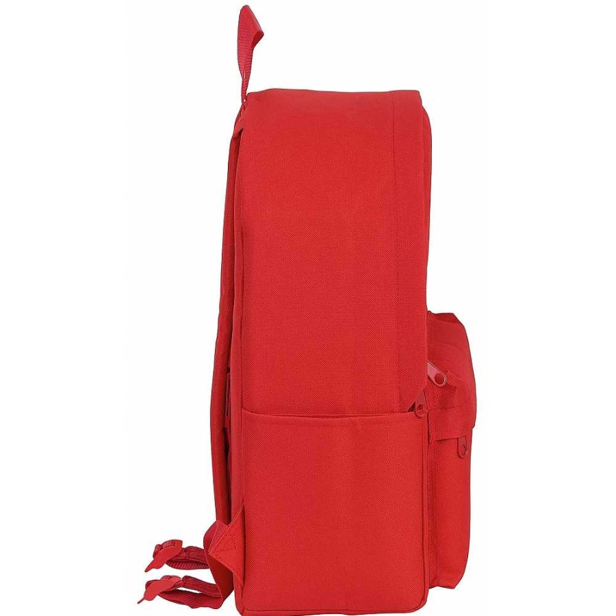 Mochilas Y Complementos Safta | Mochila Ordenador Rojo 40X31