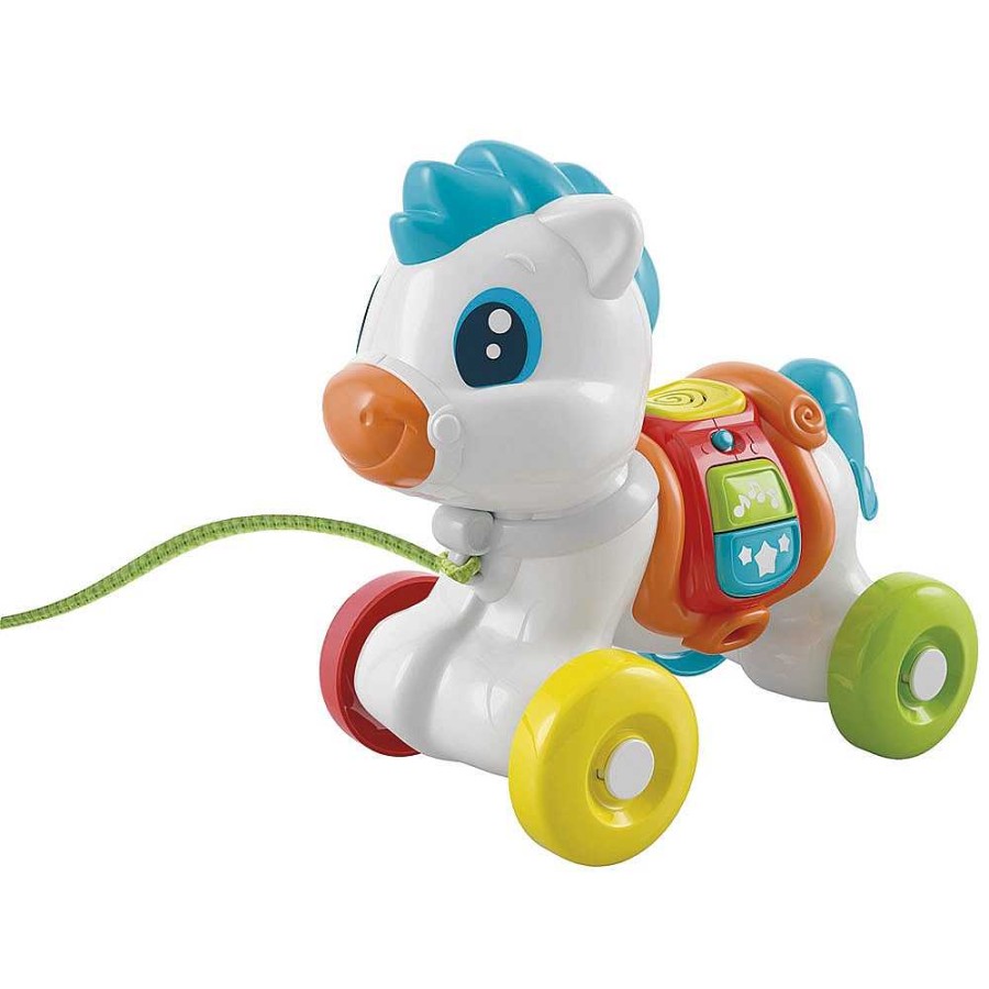 Juguetes Clementoni Arrastres Y Correpasillos | Arrastre Baby Pony Interactivo 6 -36 Meses