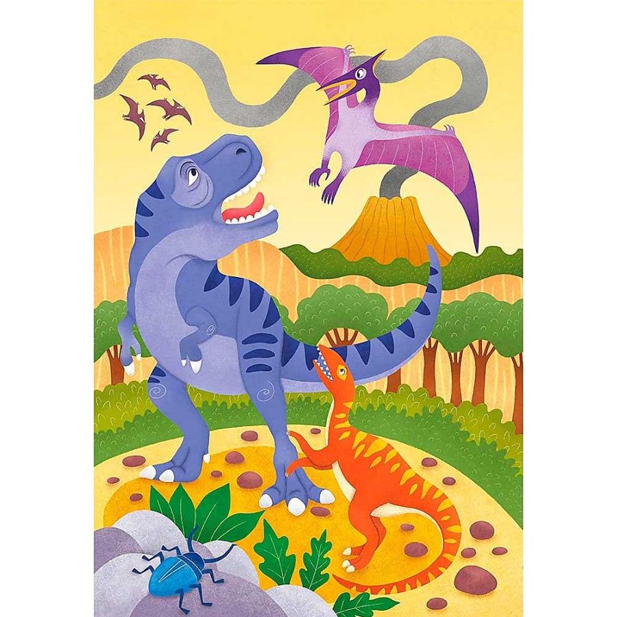 Juguetes Clementoni Puzzles Infantiles | Puzzle Triple 48 Piezas Dinosaurios