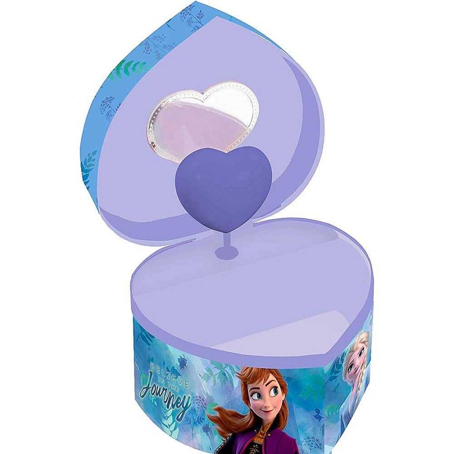 Regalo Frozen Regalitos Infantiles | Frozen Joyero Musical Coraz N 12X14X12 Cm