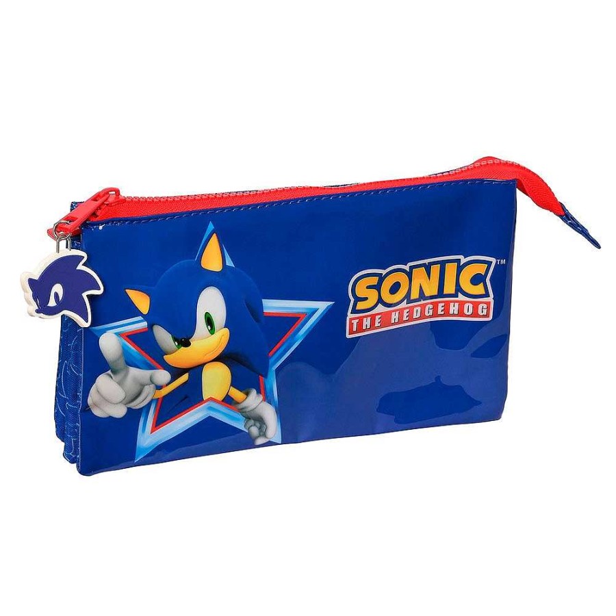 Mochilas Y Complementos Safta | Sonic Portatodo Triple 22X12X3