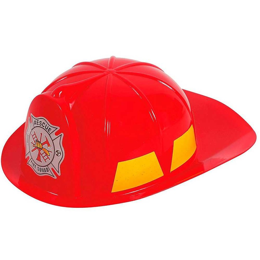 Fiestas Y Disfraces Genérico | Casco Bombero Infantil Pl Stico