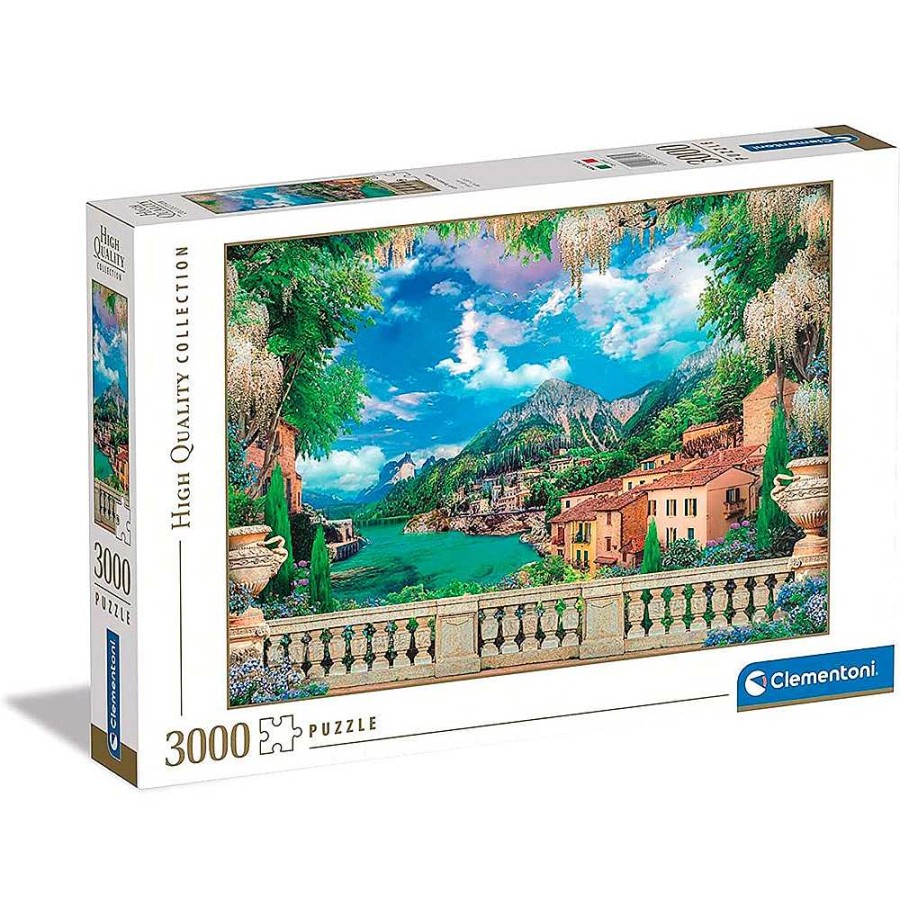 Juguetes Clementoni Puzzles M S 1000 Piezas | Puzzle 3000 Piezas Collection Terraza En El Lago