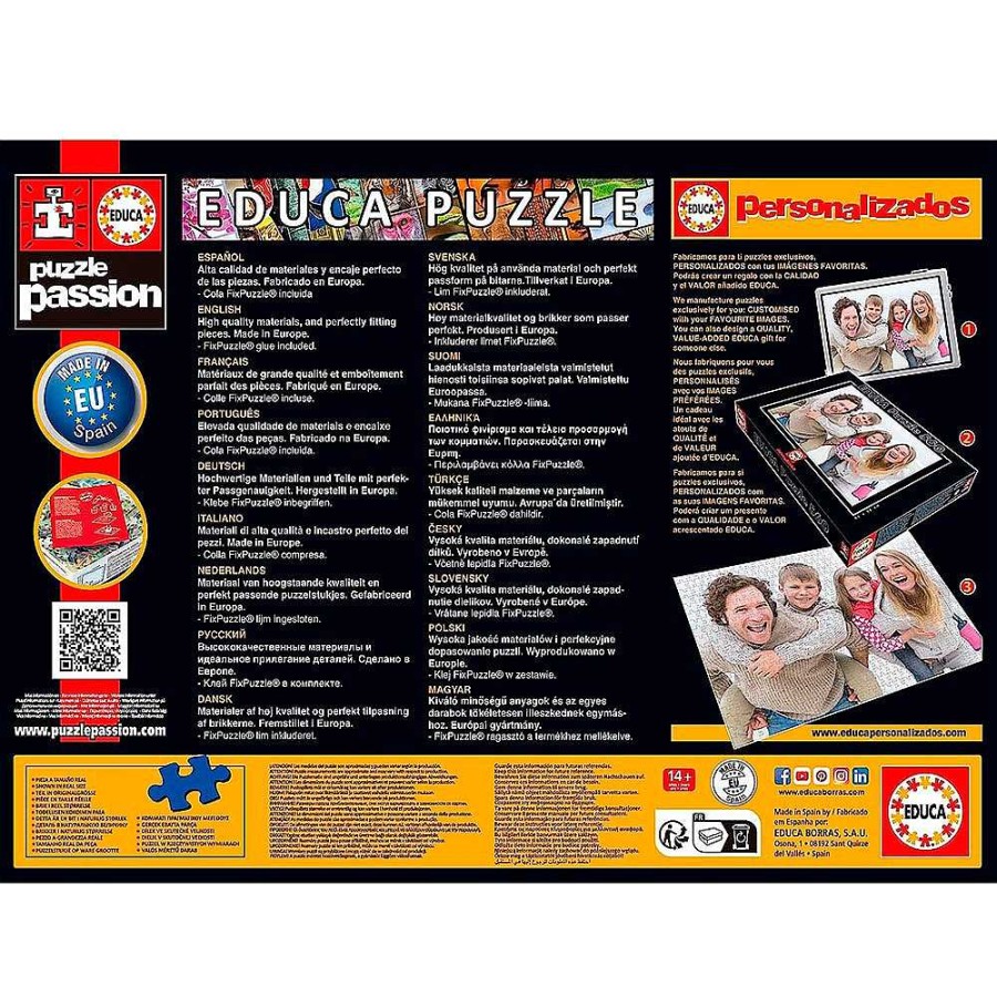 Juguetes Educa Puzzles 300-1000 Piezas | Puzzle Educa 1000 Piezas Tigres Bengala