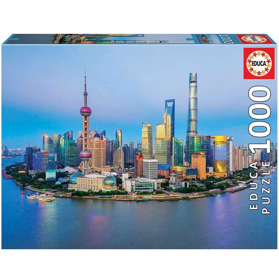 Juguetes Educa Puzzles 300-1000 Piezas | Puzzle Educa 1000 Piezas Shangai