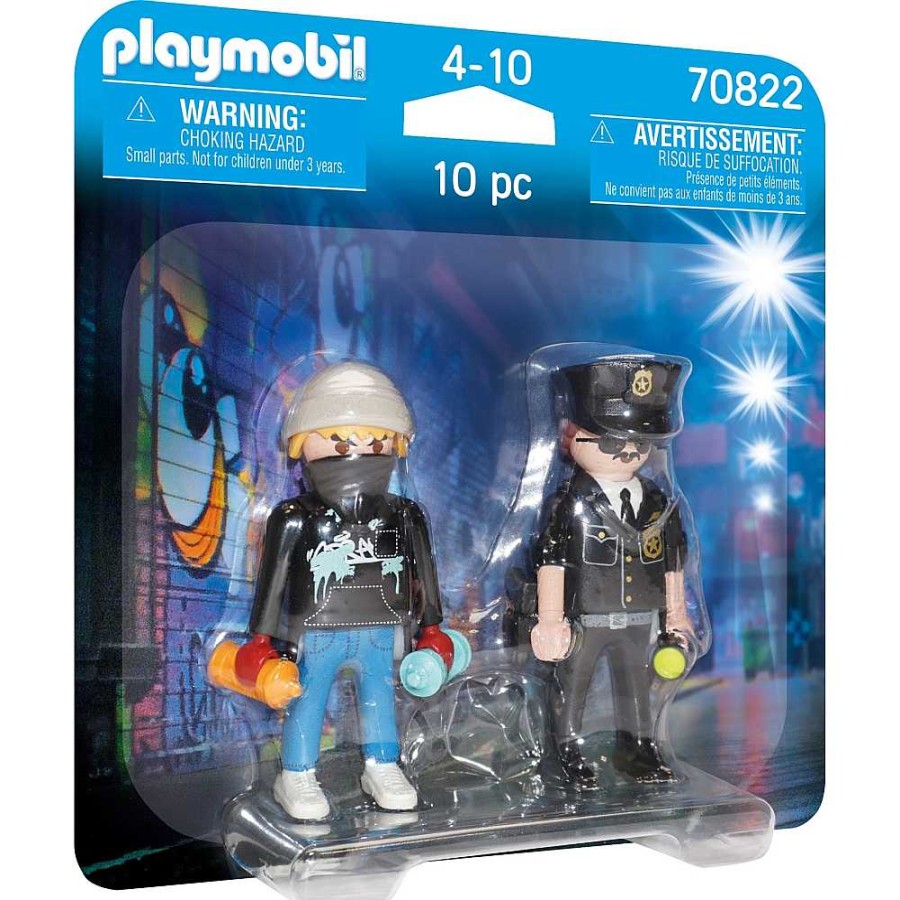 Juguetes Playmobil Playmobil | Playmobil Duopack Polic A Y V Ndalo