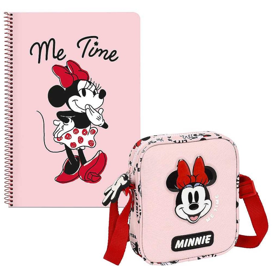 Mochilas Y Complementos Disney | Minnie Set Regalo 38X35X6