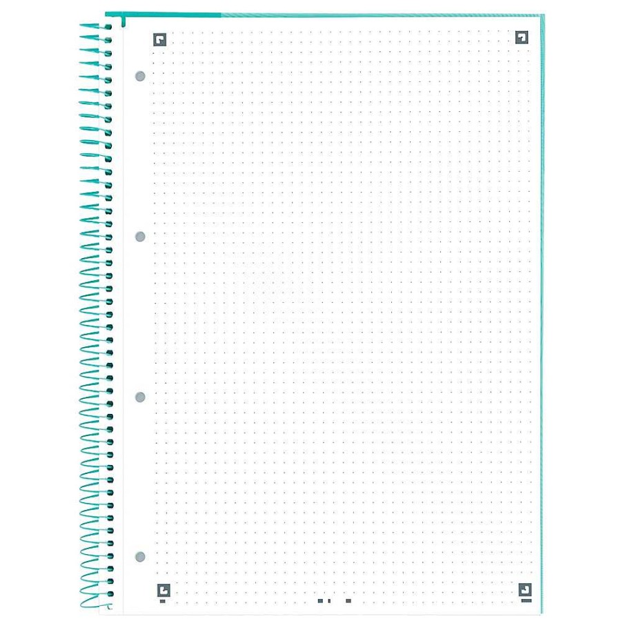 Papeler A Oxford Cuadernos Espiral | Oxford Bloc Micro A4 Microperforado 80 Hojas Dots Tapa Touch