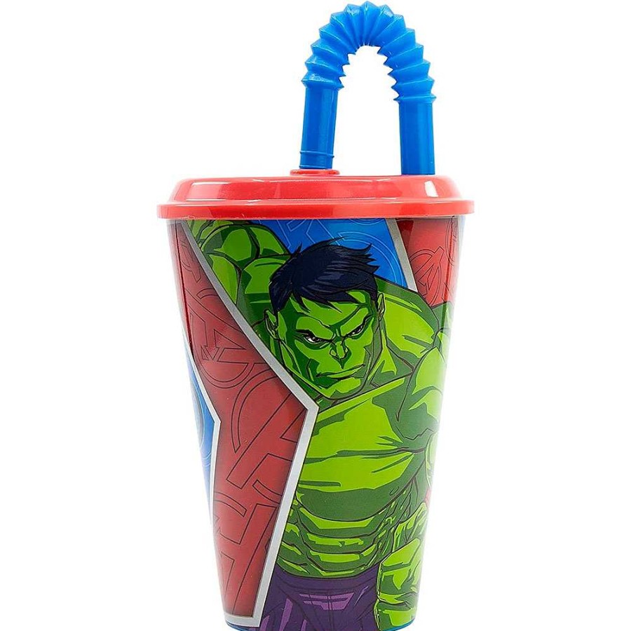 Mochilas Y Complementos Stor | Avengers Vaso Pajita 430 Ml