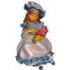 Home & Deco Genérico Adornos | Figura Resina Ni A Sentada Rom Ntica 15C