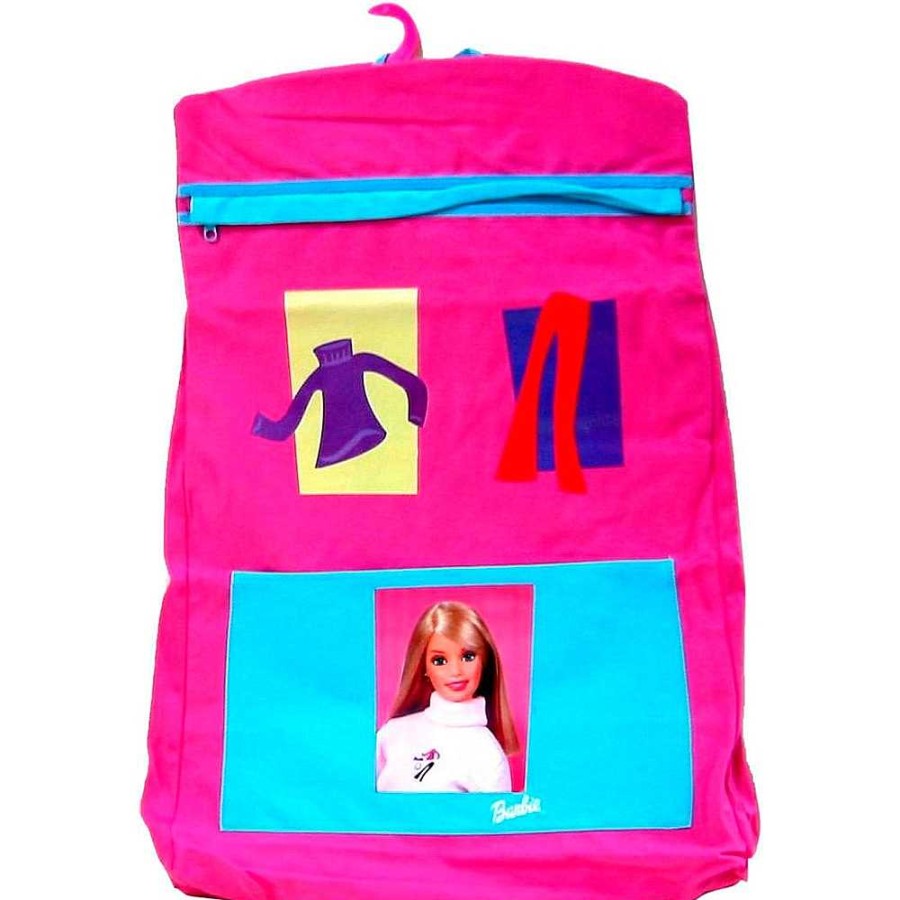 Home & Deco Barbie | Barbie Bolso Cuelgaropa Tela 70X47 Cm