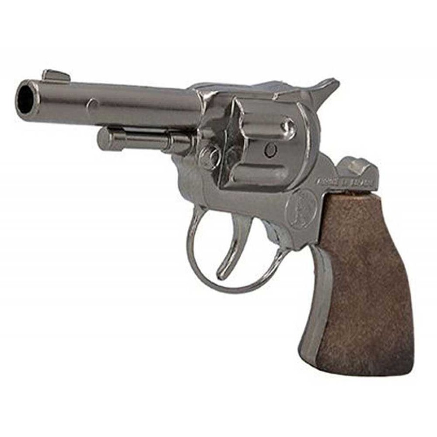 Juguetes Genérico B Licos | Pistola Cowboy Vaquero De Metal 14 Cm