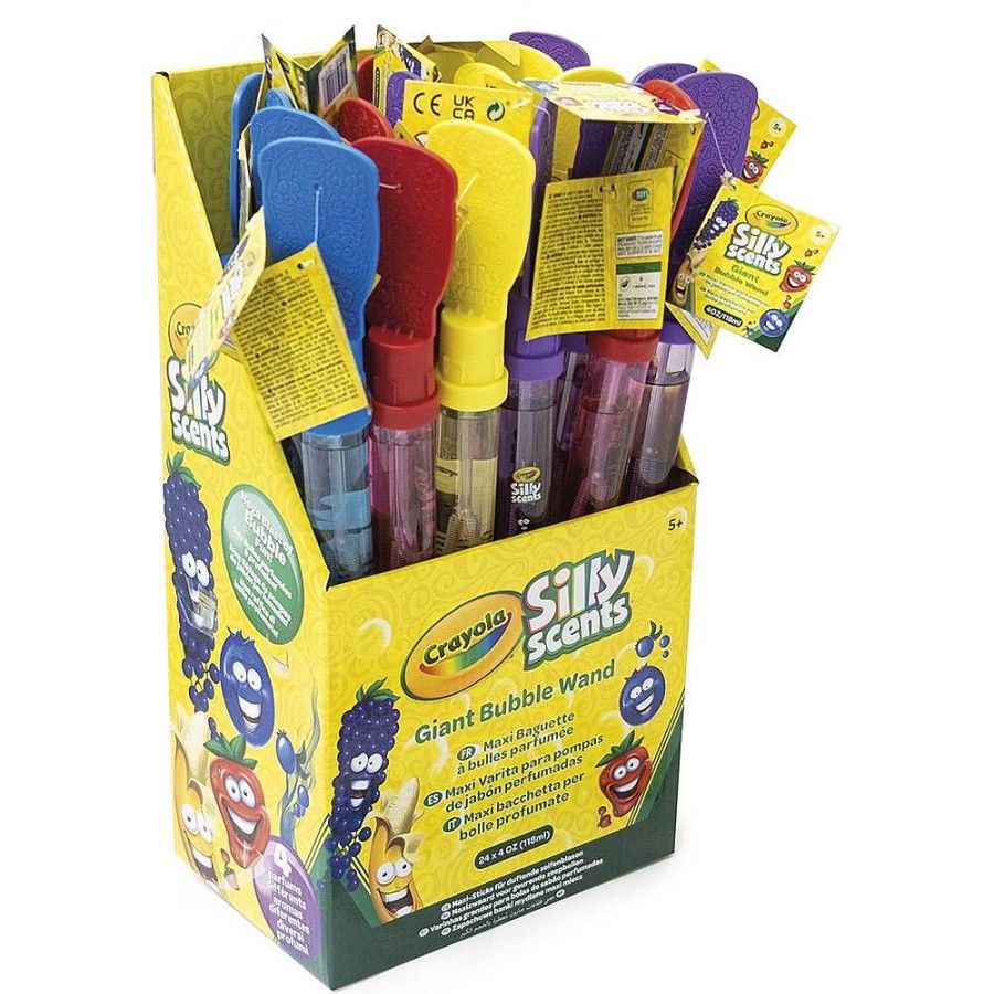 Juguetes Crayola Aire Libre | Crayola Pompas De Jab N Los Olorosos Maxi Varita 37 Cm