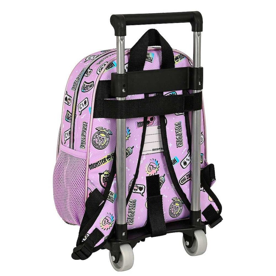 Mochilas Y Complementos Safta | Monster High Mochila Con Carro 38X34X10