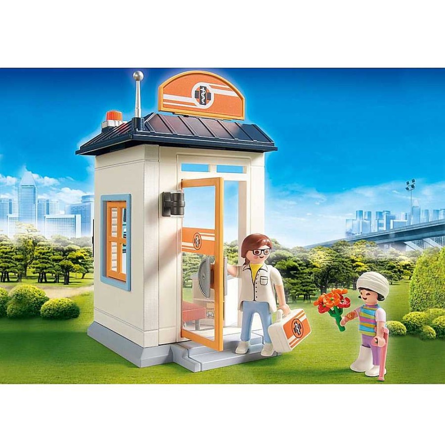 Juguetes Playmobil Playmobil | Playmobil City Life Starter Pack Pediatra