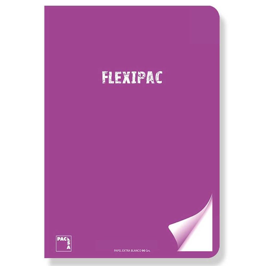 Papeler A Pacsa Libretas | Pack 6 Cuaderno Flexipac A5 90 Gr 48 Hojas Rayado