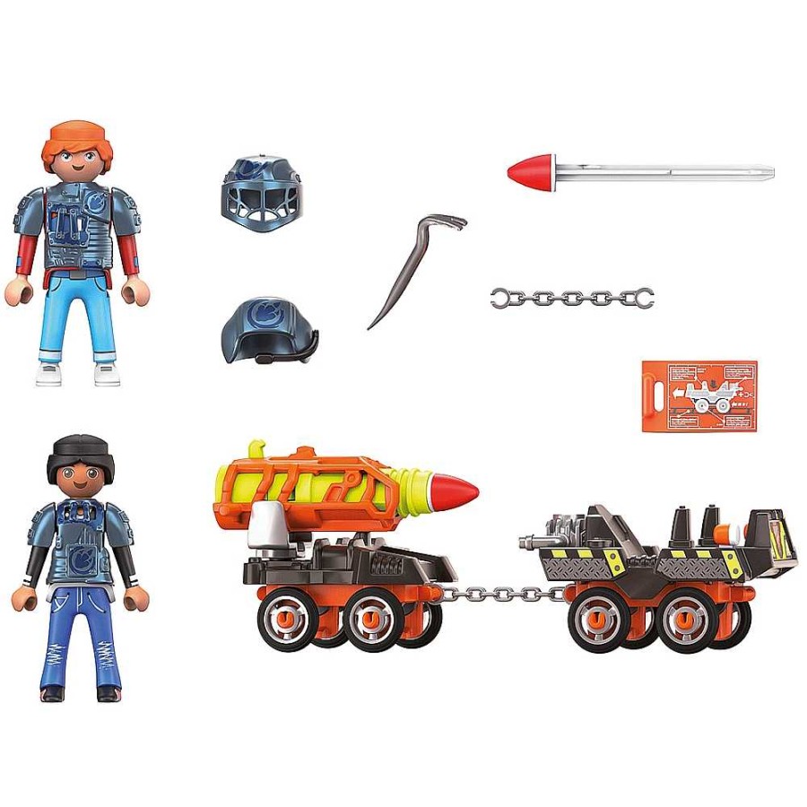 Juguetes Playmobil Playmobil | Playmobil Dino Mine Carro De Cohetes