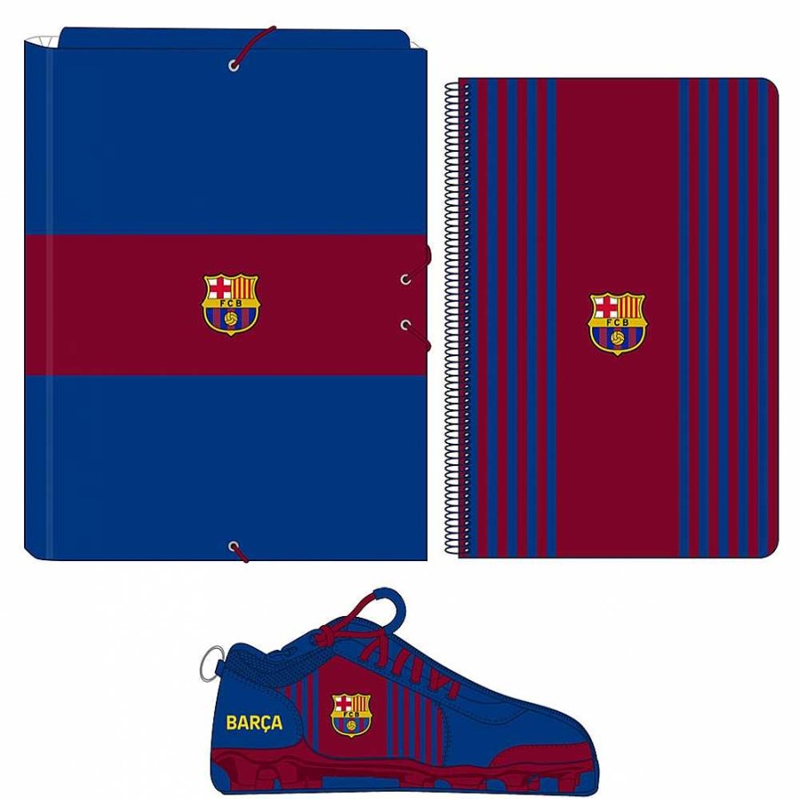 Mochilas Y Complementos FC Barcelona | F.C. Barcelona Set Regalo 4 Piezas