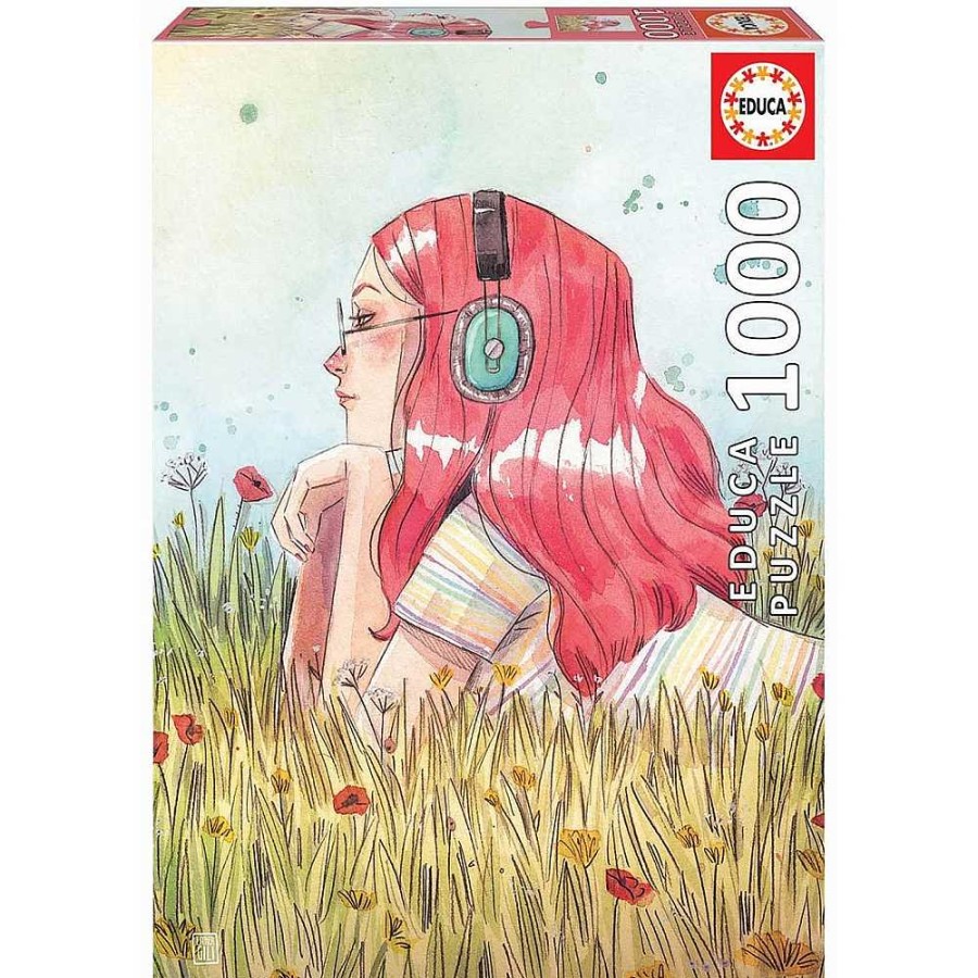 Juguetes Educa Puzzles 300-1000 Piezas | Puzzle Educa 1000 Piezas Esther Gili Junio